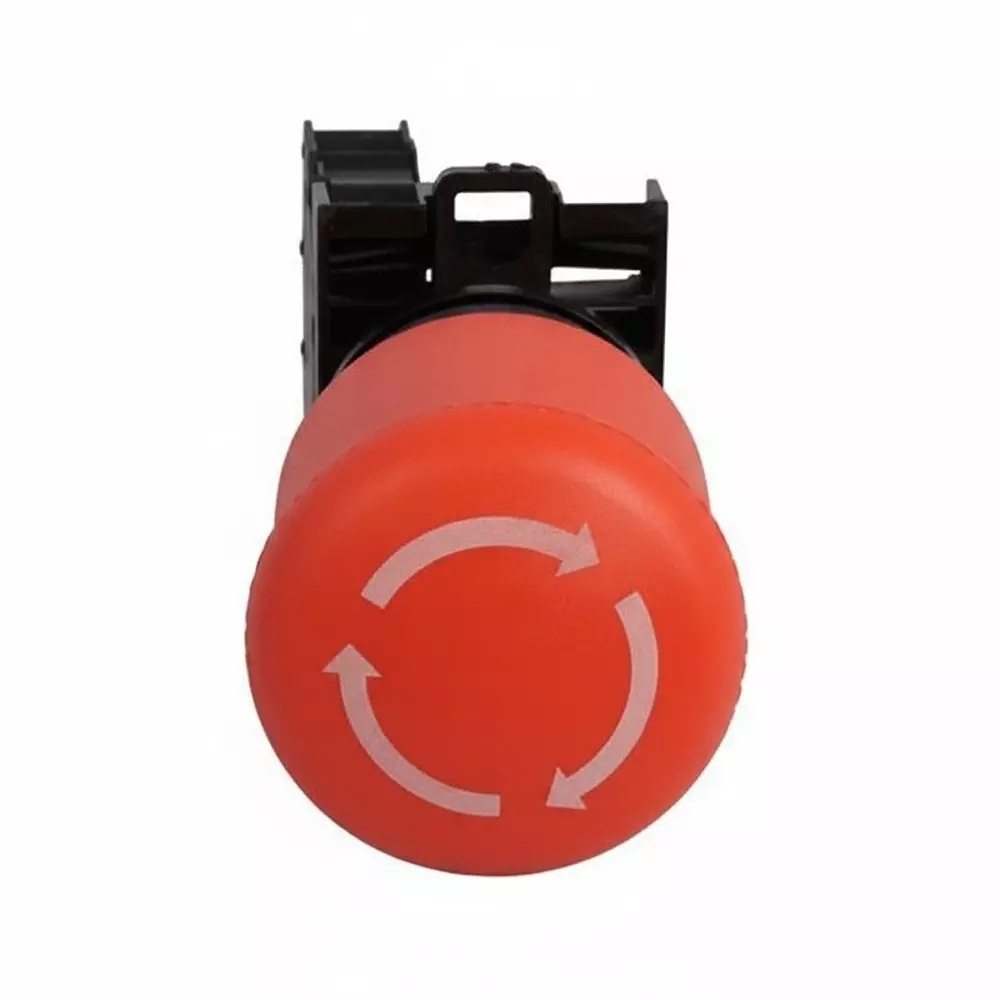 EATON Twist Release Emergency Stop Switch Non-Illuminated DPST Panel Mount, M22-PVT-K02