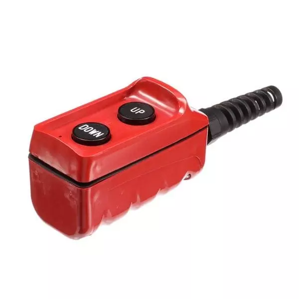 SQUARE D Double Button Emergency Stop Switch Panel Mount 5 Amp 600 V AC Screw Termination, 9001BW92R