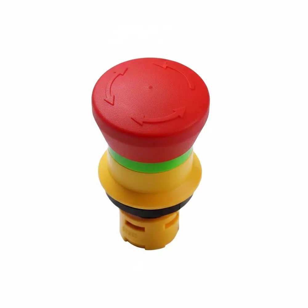 RAFI Emergency Stop Switch Non-Illuminated Panel Mount Contact Termination, 1.30.074.281/0300