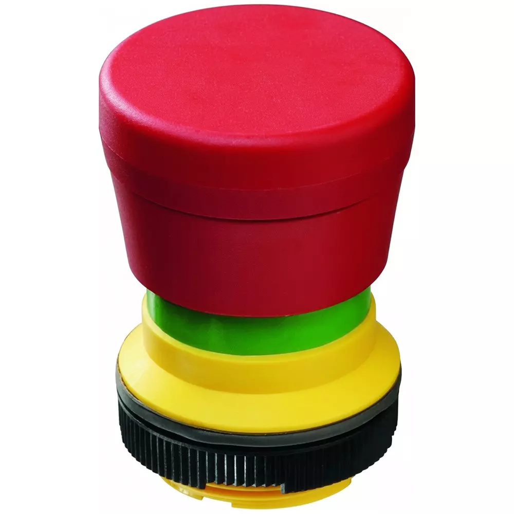 RAFI Emergency Stop Switch Non-Illuminated Panel Mount Contact Termination, 1.30.273.601/0300