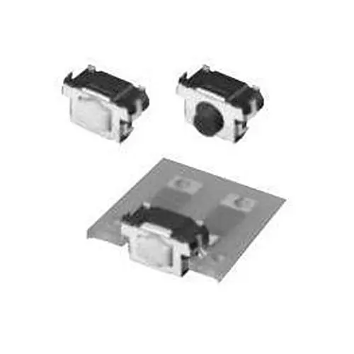 Panasonic Tactile Switch Non-Illuminated J Form Lead Termination 50 mA Rectangular Actuator 12 V DC, EVQ-PUM02K