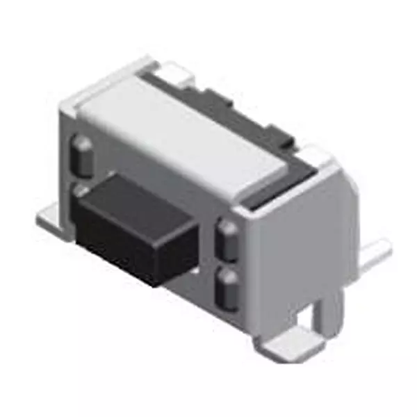 Diptronics Tactile Switch Non-Illuminated Solder Pad Termination 50 mA Rectangular Actuator 12 V DC, TA2-32W-V-T/R