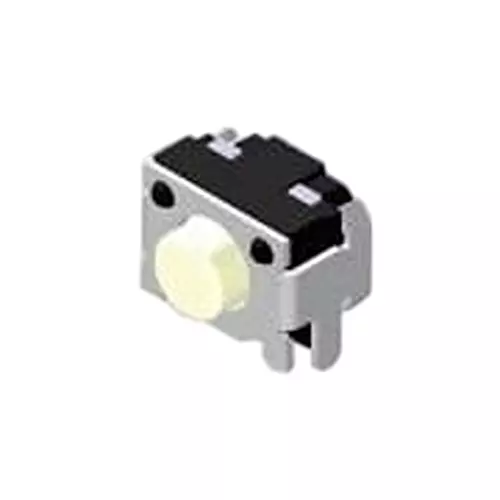 Diptronics Tactile Switch Non-Illuminated Solder Pin Termination 50 mA Round Actuator 12 V DC, TAFG-13WQR