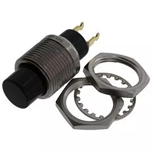 C&K COMPONENTS Pushbutton Switch, SPST, 0.4VA, 20V, PANEL, 8531TZBE2