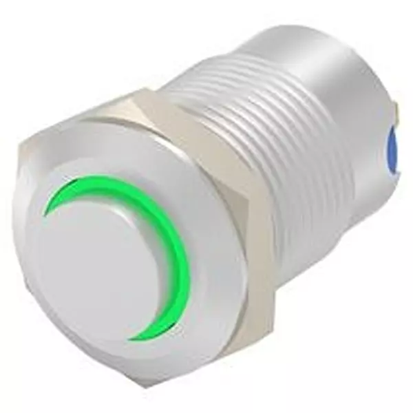 ALCOSWITCH - TE CONNECTIVITY Pb Anti Vandal Sw, Spst-No-Dm, 0.1A/24V, Av1210E612R04