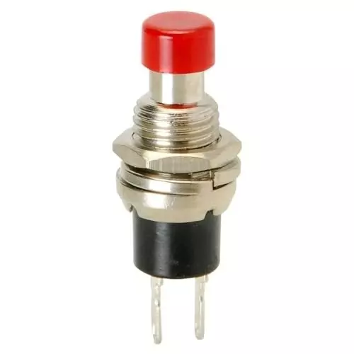 GENERIC Mini SPST Momentary Push Button Switch Normally Open Contact 1.5 A Current, RC065-18 (Pack of 10 Pcs)