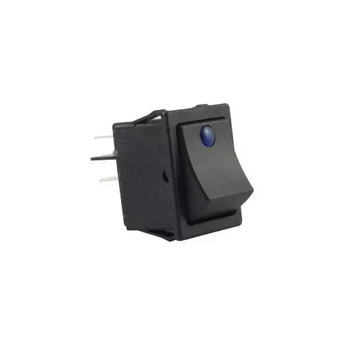 MULTICOMP PRO Black Rocker Switch Illuminated 8 Amp AC Contact Current, MP008555