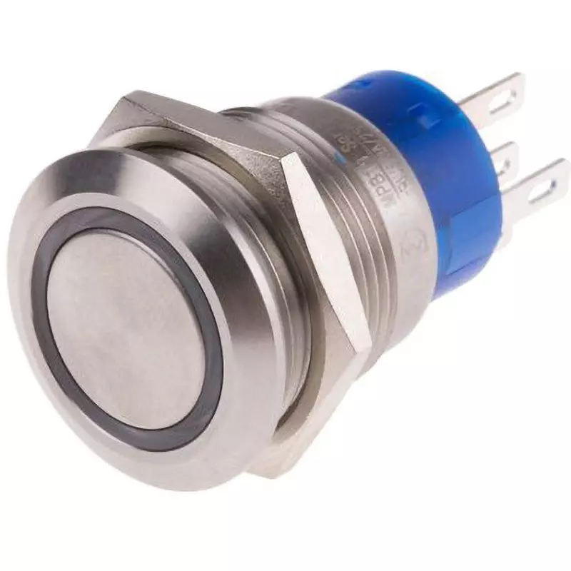 RS PRO Push Button Switch AC 250 V Rated Voltage Round Type Actuator, 111-5827