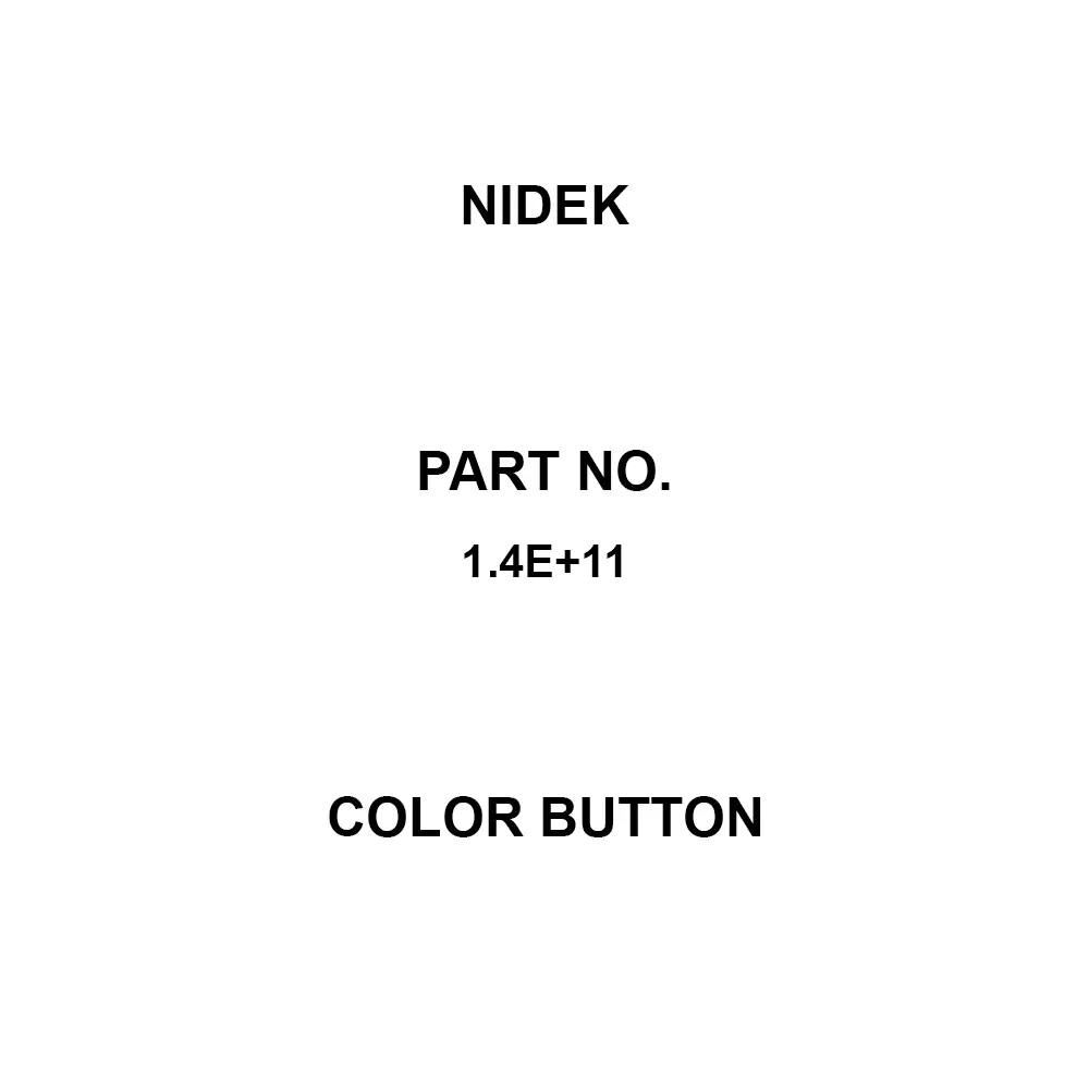 Nidek Color Button , 140000480715