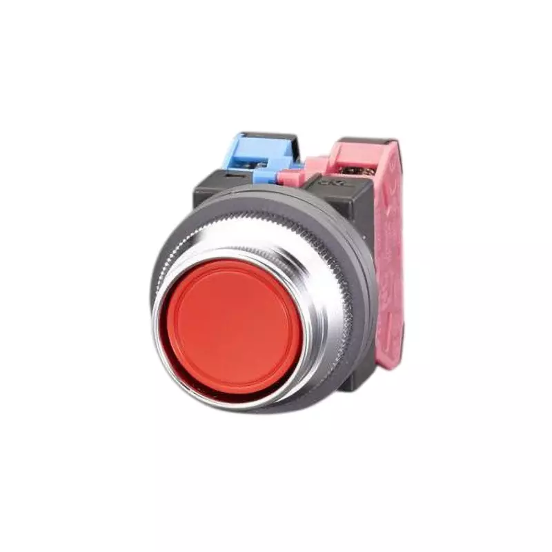 Esco Push Button Switch 600 V/10 A Rated Capacity Yellow Button Color , EA940D-24A