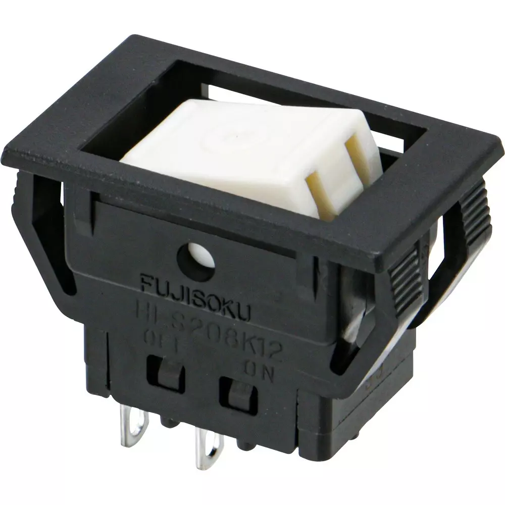 Nidek Rocker Switch 125 V Rated Voltage, HLS208K12