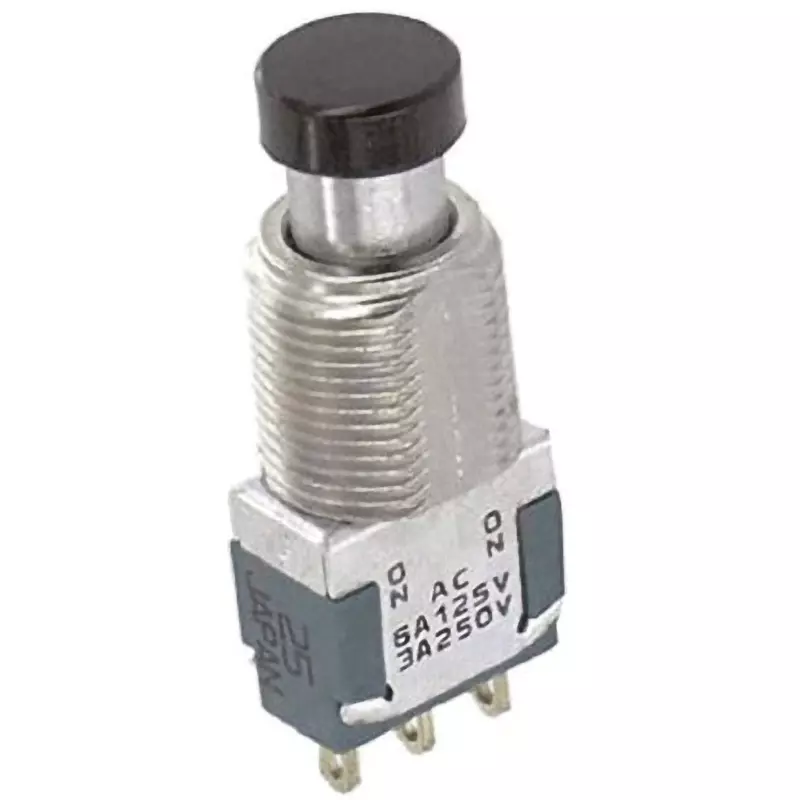TE CONNECTIVITY Push Button Switch 1000 MΩ Resistance 6 A Current, MPG106D