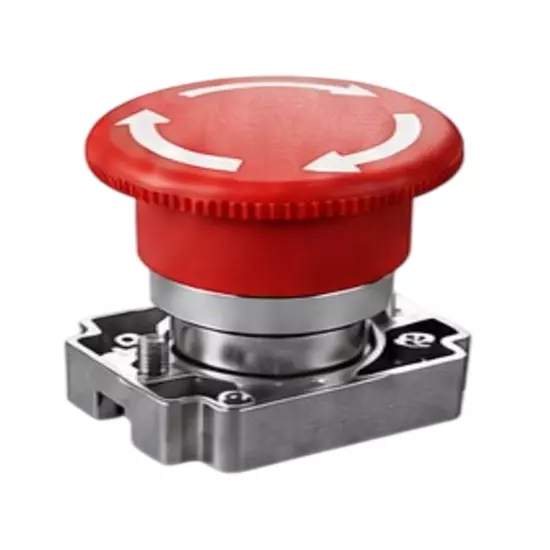 Ceyone Emergency Stop Push Button 10 Amp 220 V AC Red Color, CEY-04