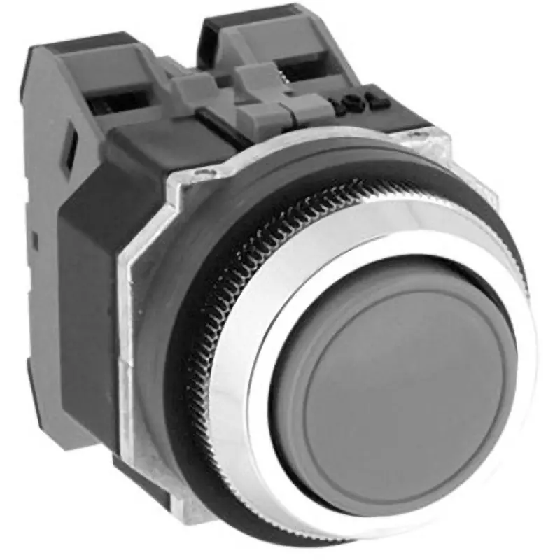 IDEC TWND Series Zinc Die Cast Push Button Switch Flat Type Φ30 mm, ABD111NB