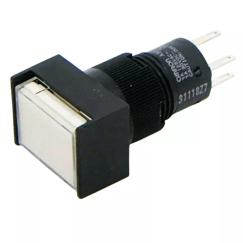 Omron Small Pushbutton Switch Φ12 mm Mounting Hole Diameter, A3CJ-90B1-24EW