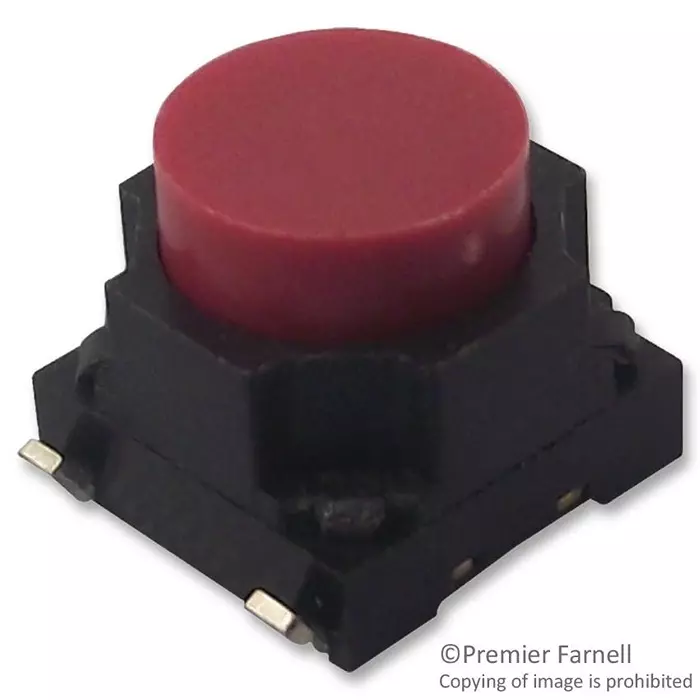 MULTICOMP PRO Tactile Switches SWITCH, SMD, SPST, 0.05A, 12VDC, MCLTL-613R