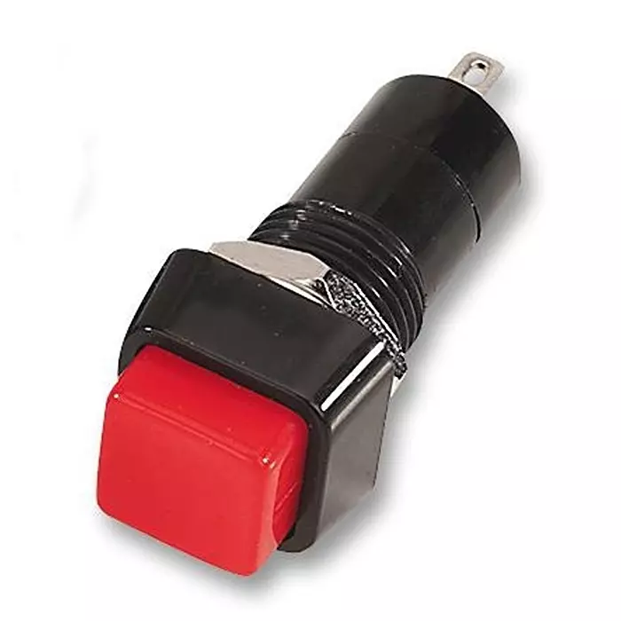 MULTICOMP PRO Standard Pushbutton Switches SWITCH, SPST, LATCHING, RED, R13-23B-05-BR