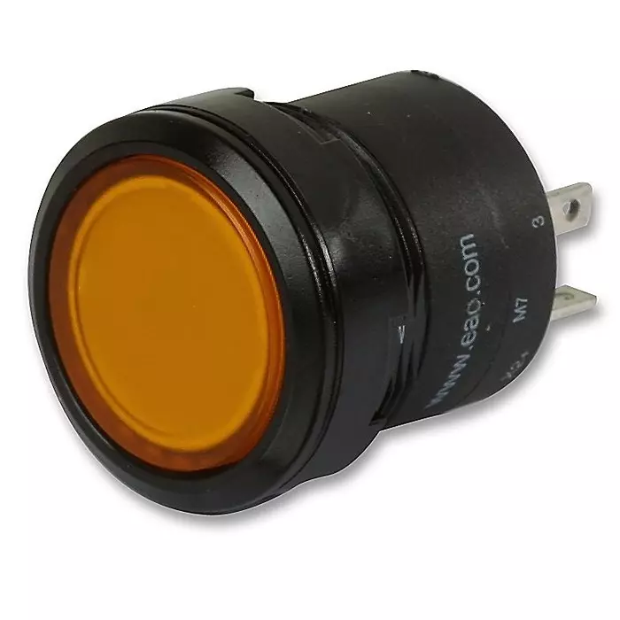 EAO SWITCH, SPNO, ILLUM YEL, K84-603.4609