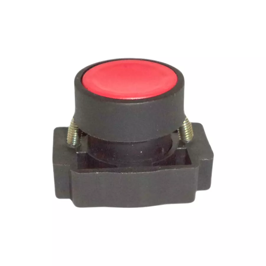 Avon Push Button Standard Shrouded Plastic Red, PBS-5 S