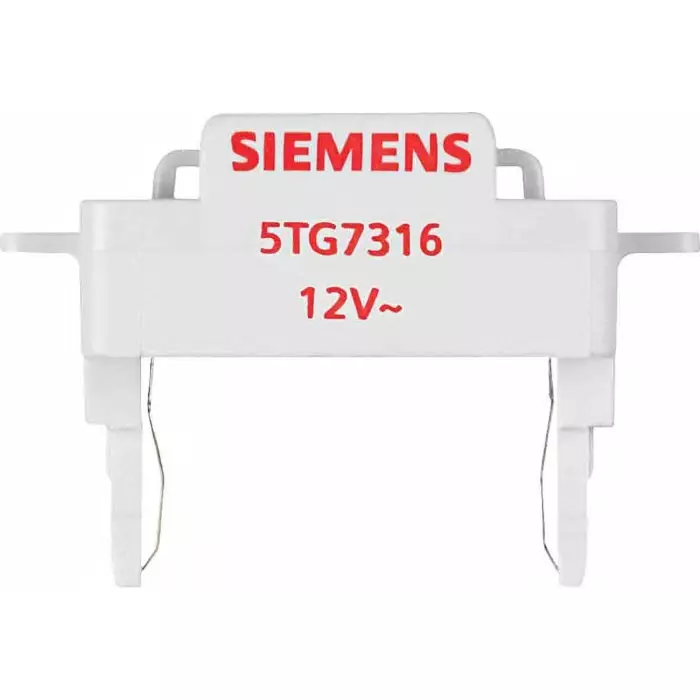 Siemens Illuminated Push Button Switch, Red LED, 12V, 5TG7316