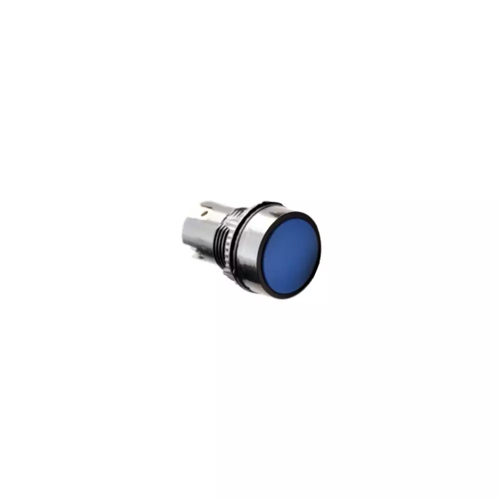 SRP Push Button 22.5 mm ABS Plastic Blue, SRP PB 11 (Pack of 36)