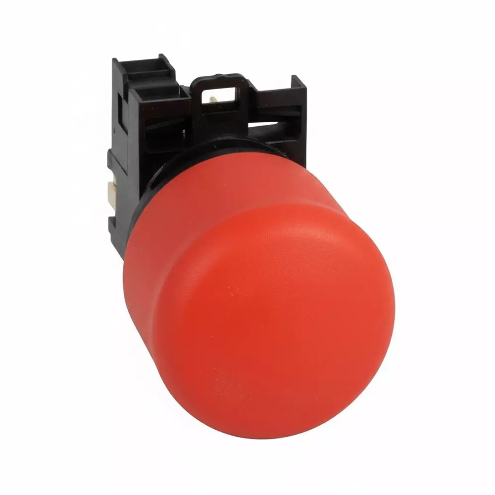 EATON Push-Pull Emergency Stop Switch Non-Illuminated SPST Panel Mount, M22-PV-K01