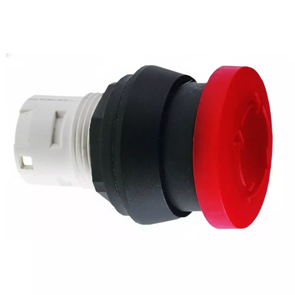 RAFI Emergency Stop Switch Illuminated Panel Mount Contact Termination, 1.30.074.521/0304