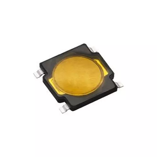 C&K COMPONENTS Tactile Switch Non-Illuminated Gull Wing Lead Termination 20 mA Round Actuator 15 V DC, RKA2SGM055SMTR LFS