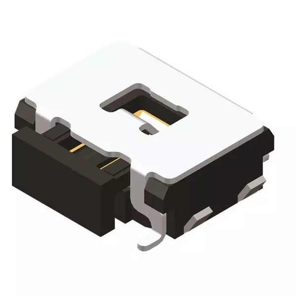Diptronics Tactile Switch Non-Illuminated Solder Pad Termination 50 mA Square Actuator 12 V DC, PTCF-Q-T/R