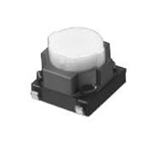 Panasonic Tactile Switch Non-Illuminated Solder Pad Termination 50 mA Round Actuator 12 V DC, EVQ-P1F05M