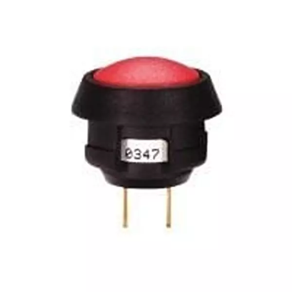 GRAYHILL Standard Switch Non-Illuminated Solder Lug Termination 150 mA Round Actuator 24 V DC, 30-103