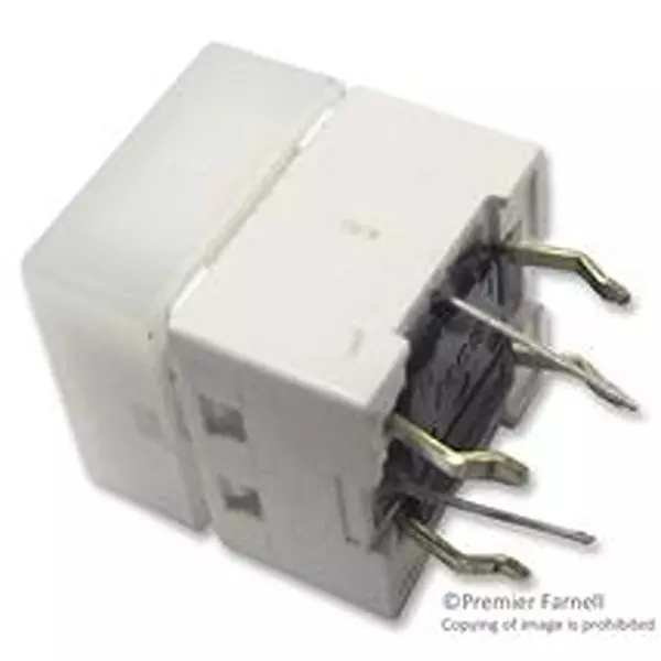 OMRON ELECTRONIC COMPONENTS Switch, Illuminated, Pcb, Yellow, B3W-9000-Y1N
