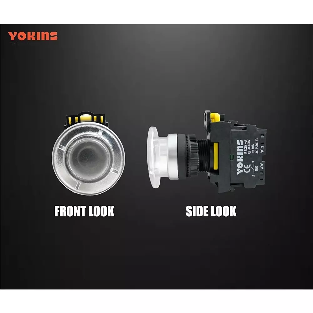 yokins-illuminated-mushroom-push-button-switch-22-mm-mounting-hole-diameter-220-v-ac-operating-voltage-with-led-indicator-white-pack-of-10-pcs