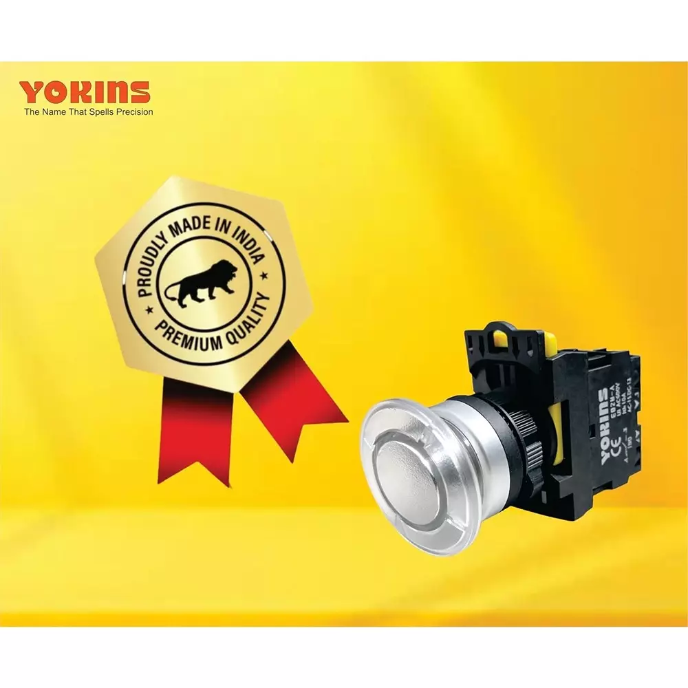 yokins-illuminated-mushroom-push-button-switch-22-mm-mounting-hole-diameter-220-v-ac-operating-voltage-with-led-indicator-white-pack-of-10-pcs