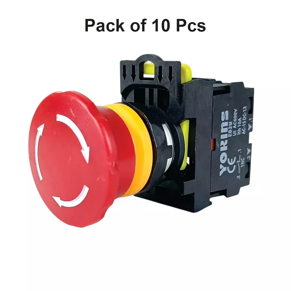 yokins-emergency-stop-push-button-22-mm-mounting-hole-diameter-10-a-current-rating-1no-1nc-contacts-panel-mount-red-eb2m-a-11-zs-pack-of-10-pcs