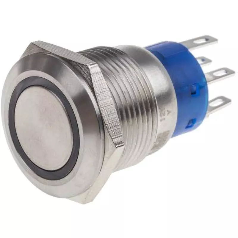 RS PRO Push Button Switch AC 250 V Rated Voltage Round Type Actuator, 111-5791