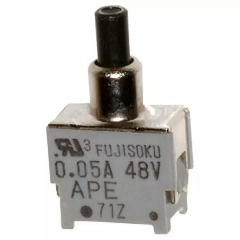 Nidek Push Button Switch 1 Pole, APE1F-2M-10-Z