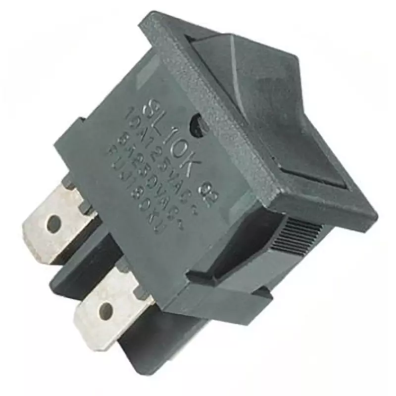 Nidek Rocker Switch AC 125/AC 250 V ON-OFF Switch, SL10K2-5-Z