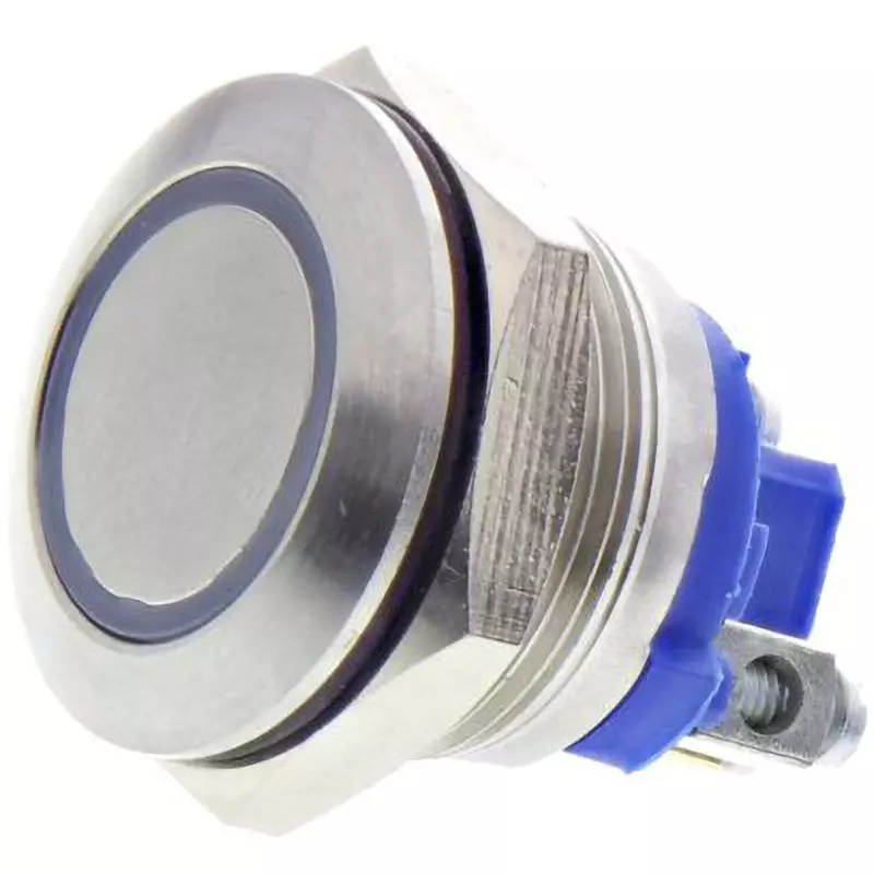 APEM Push Button Switch Momentary 19.2 mm Cutout Diameter, AV9SLD9481002K