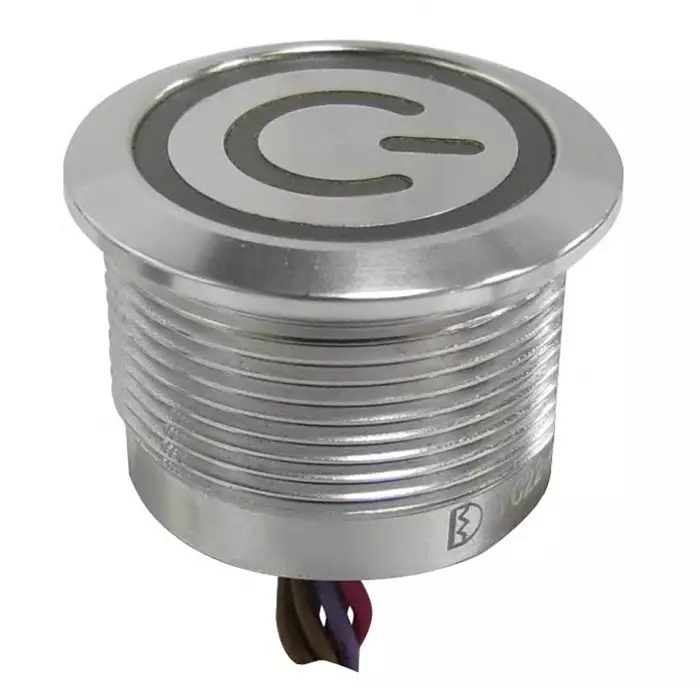 RS PRO Illuminated 5-24 V DC Capacitive Switch Latching, 1759472