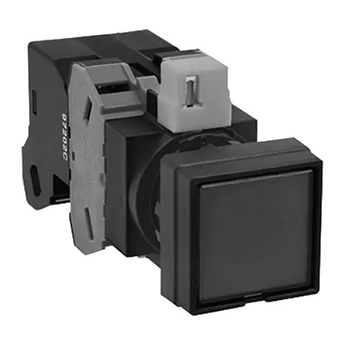 IDEC HW Series Illuminated Push Button Switch Square Φ22 mm, HW2L-M111M42R