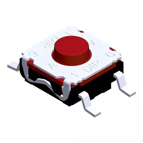 MULTICOMP PRO Tactile Switches TACTILE SWITCH, 0.05A, 32VDC, ILLUM, SMD, MP000708 (Pack of 5)