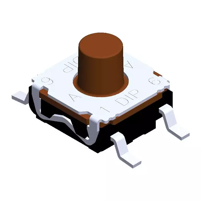 MULTICOMP PRO Tactile Switches TACTILE SWITCH, 0.05A, 32VDC, ILLUM, SMD, MP000710 (Pack of 5)