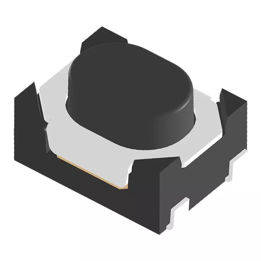MULTICOMP PRO Tactile Switches TACTILE SWITCH, 0.05A, 16VDC, SMD, MP000724 (Pack of 10)