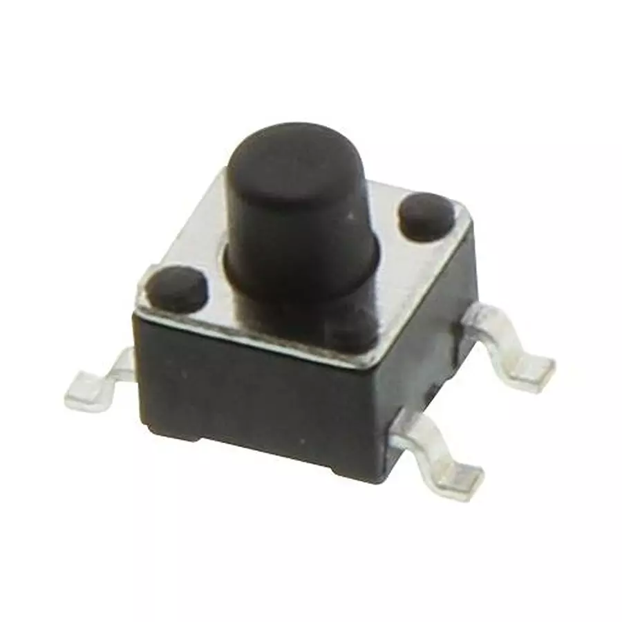 E-SWITCH TACTILE SW, SPST, 0.05A, 12VDC, SOLDER, TL3305BF160QG.