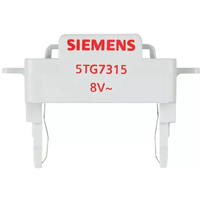 Siemens Illuminated Push Button Switch, Red LED, 8V, 5TG7315