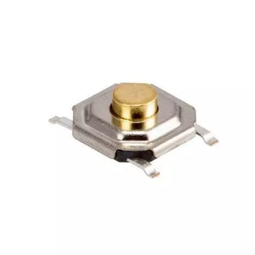 Same Sky Tactile Switch Non-Illuminated SMD/SMT Termination 50 mA Stem Actuator 12 V DC, TS18-5-15-SL-160-SMT-TR