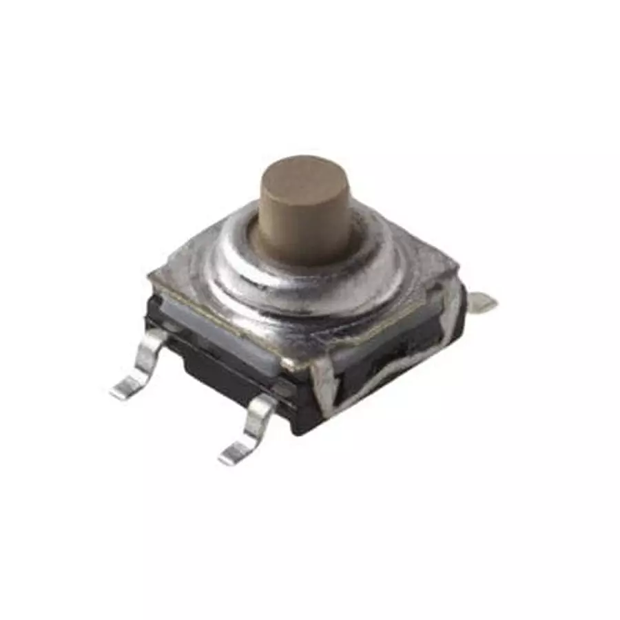 C&K COMPONENTS Tactile Switch Non-Illuminated Gull Wing Lead Termination 50 mA Round Actuator 32 V DC, KSC541J
