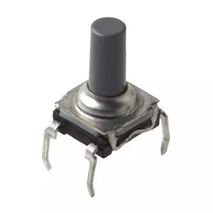 C&K COMPONENTS Tactile Switch Non-Illuminated Solder Pin Termination 50 mA Without Cap Actuator 32 V DC, KSL0M312 LFT