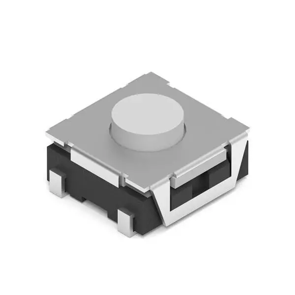 WURTH ELEKTRONIK Tactile Switch Non-Illuminated Solder Pad Termination 50 mA Round Actuator 12 V DC, 430773034825